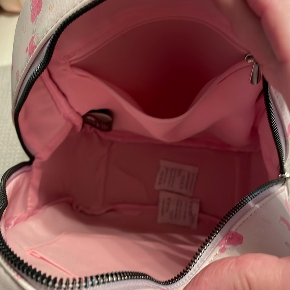 My Melody Bioworld Sanrio Pastel Rose Mini Backpack - Picture 13 of 16